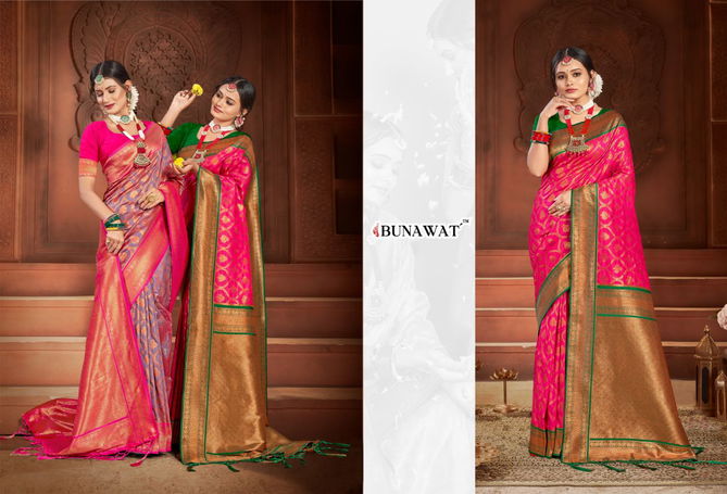 Florina By Bunawat Banarasi Silk Sarees Catalog
